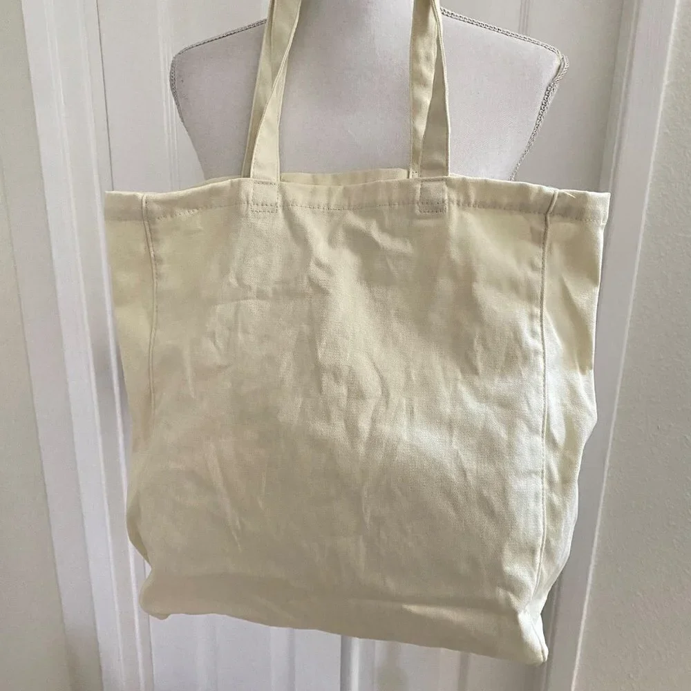 American Eagle Snoopy Happy Holidays Canvas Tote Bag